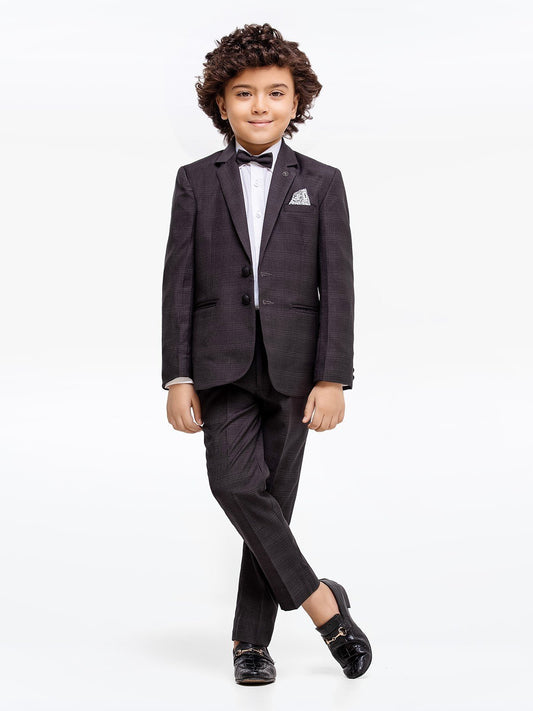 Boy's Charcoal Coat Pant