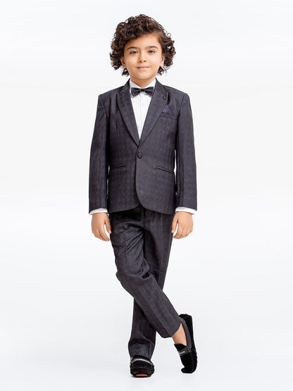 Boy's Charcoal Coat Pant