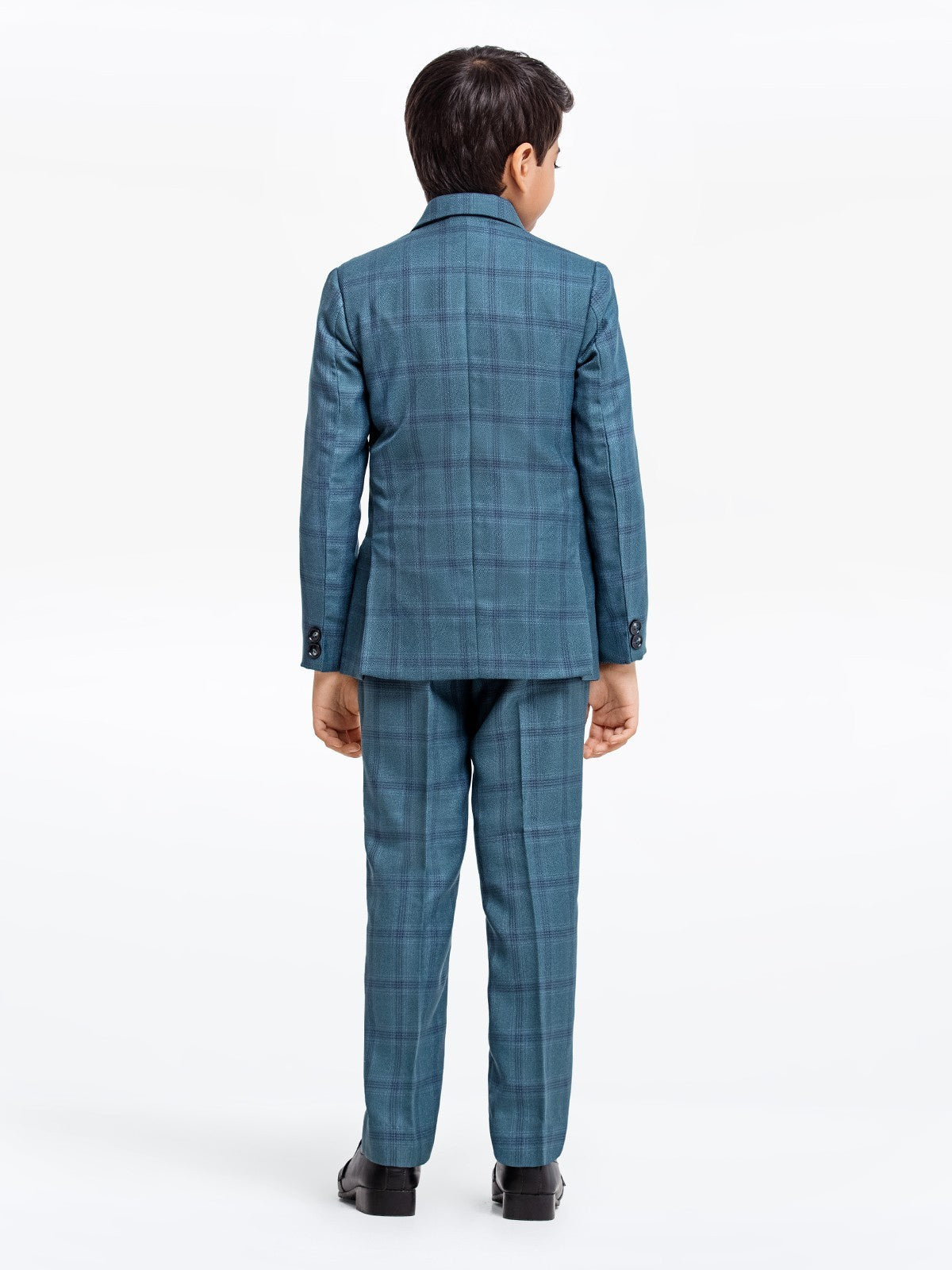 Boy's Teal Coat Pant