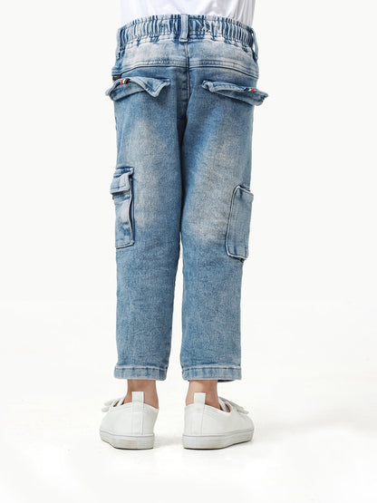 Boy's Blue Denim Pant