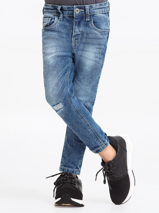 Boy's Blue Denim Pant