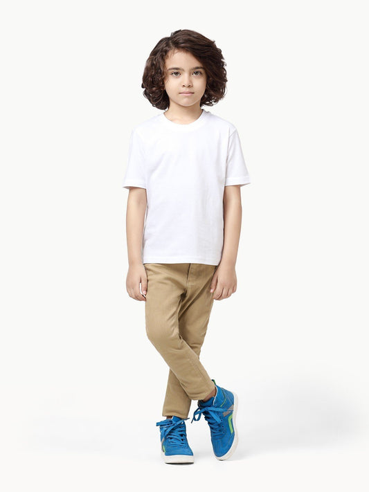 Boy's Khaki Denim Pant