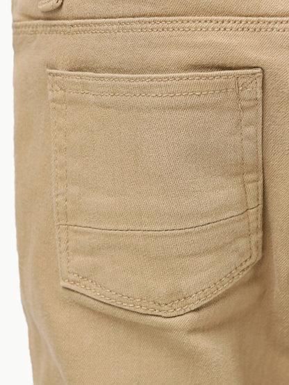 Boy's Khaki Denim Pant