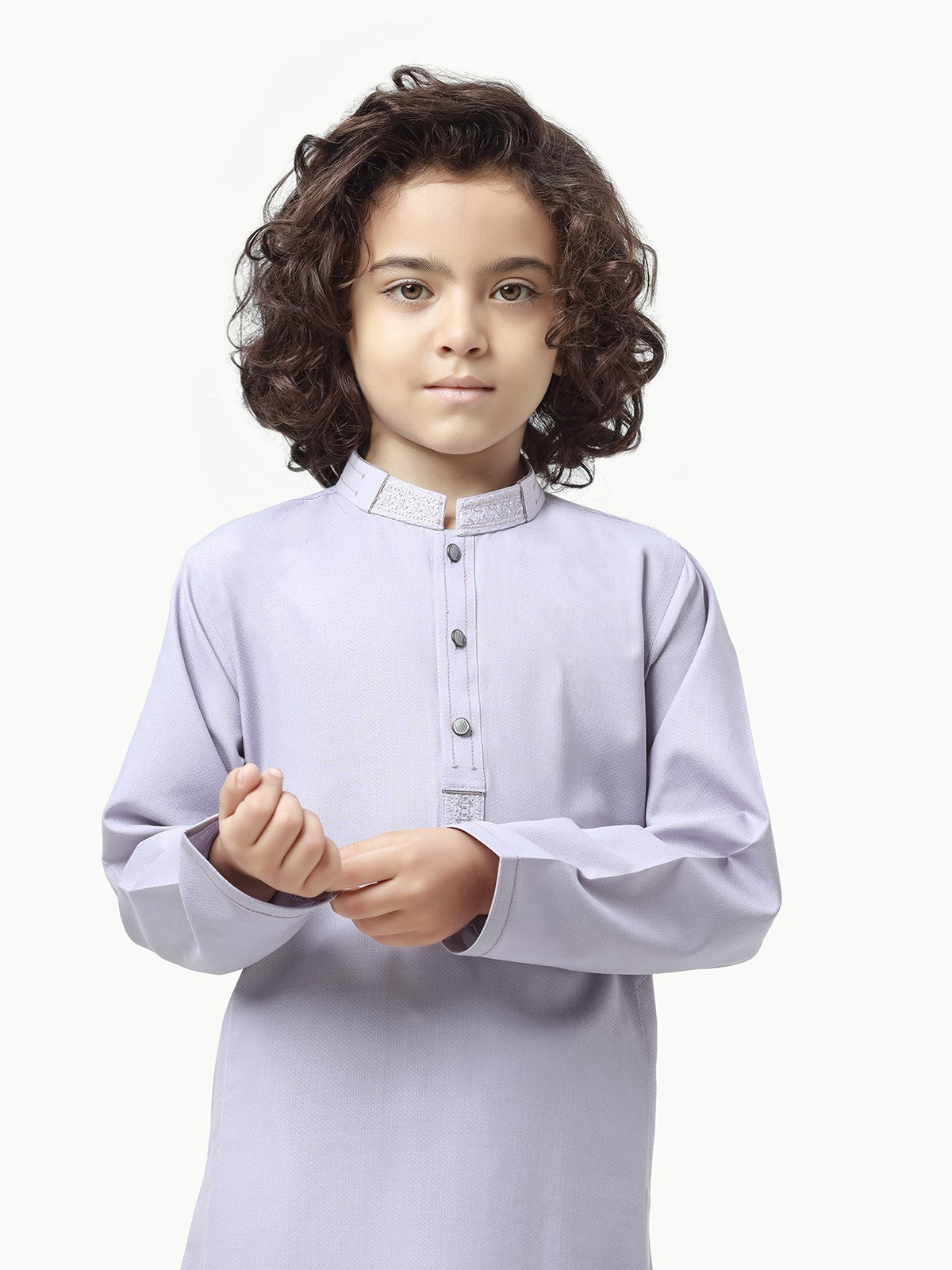 Boy's Light Purple Kurta Shalwar