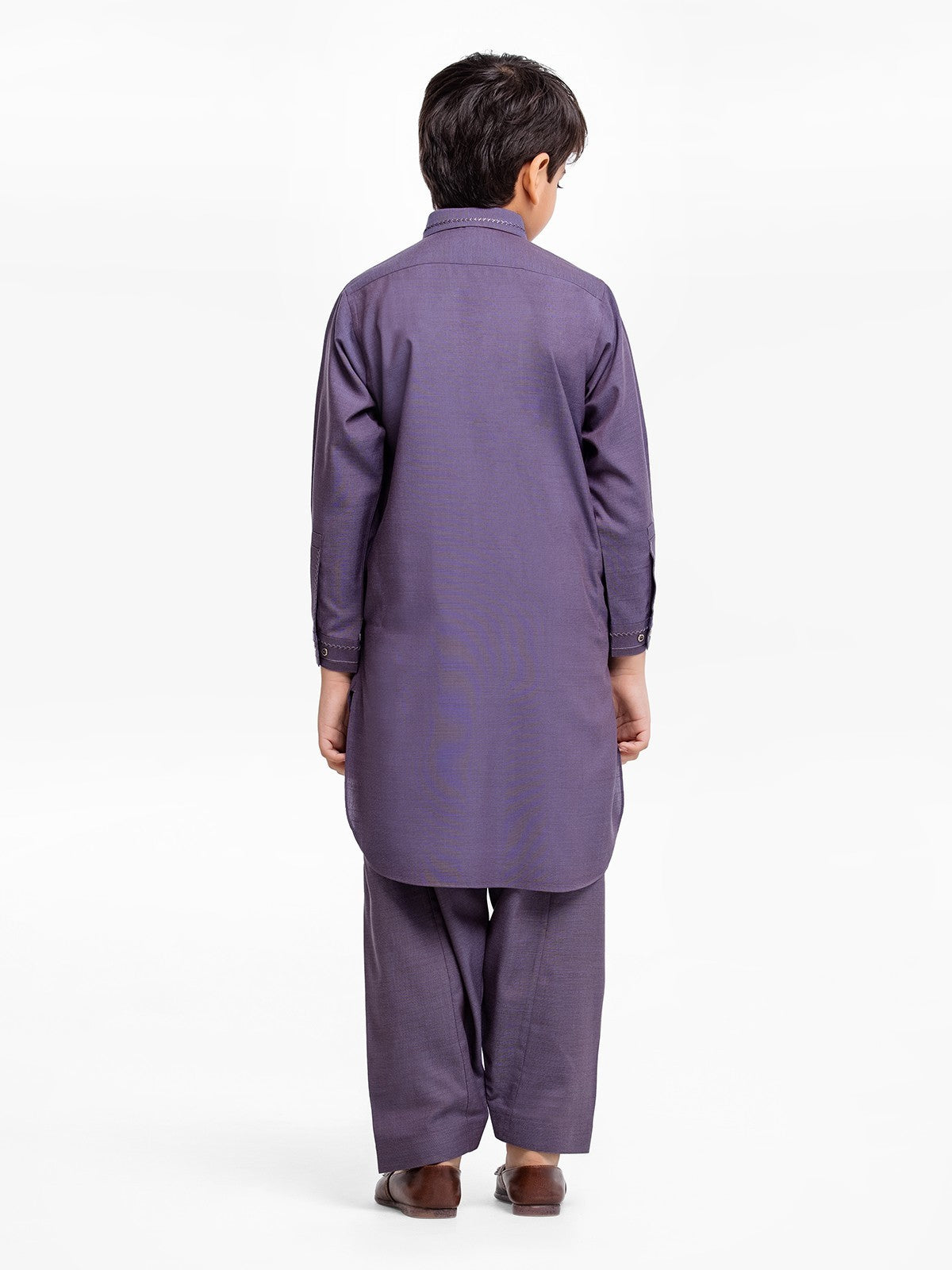 Boy's Purple Kurta Shalwar