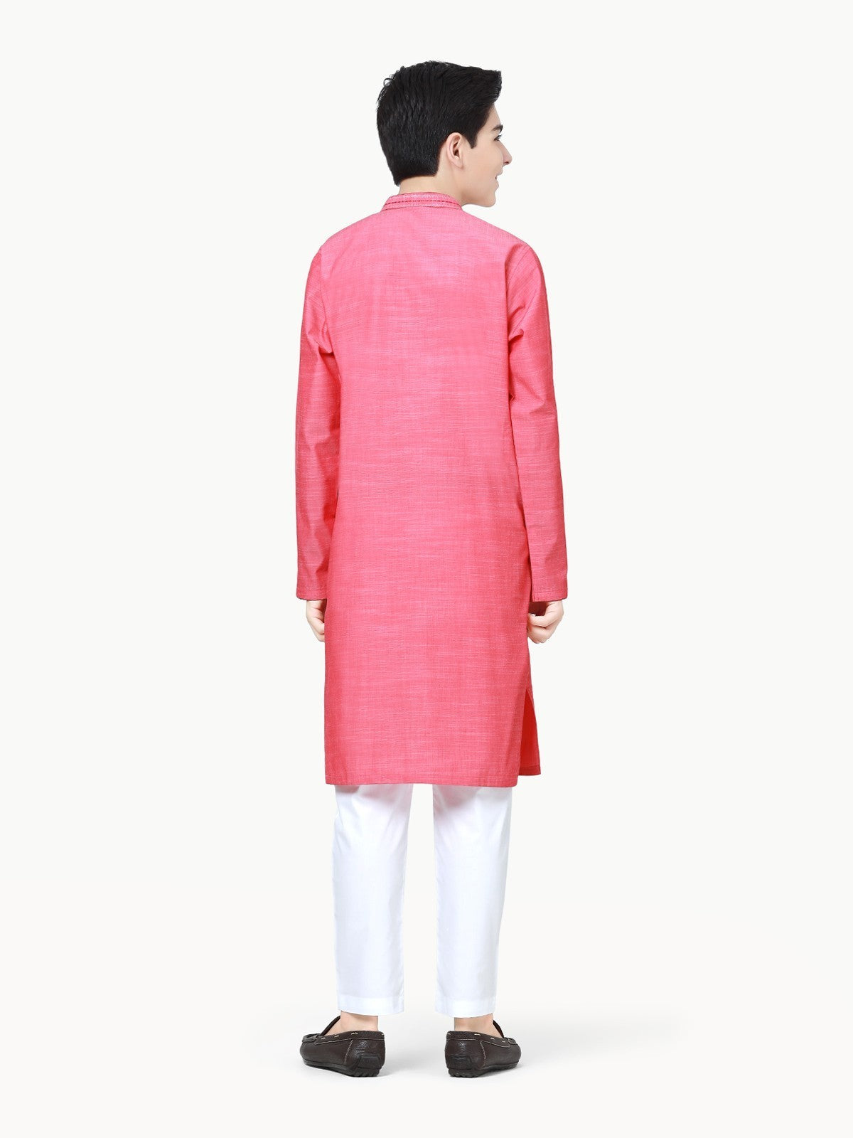 Boy's Pink Kurta