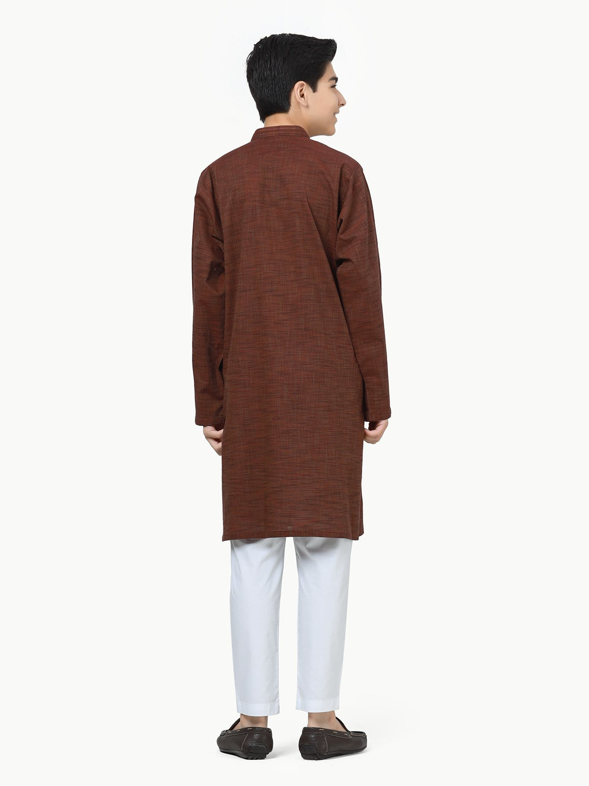 Boy's Brown Kurta