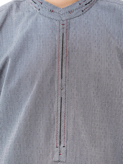 Boy's Grey Kurta