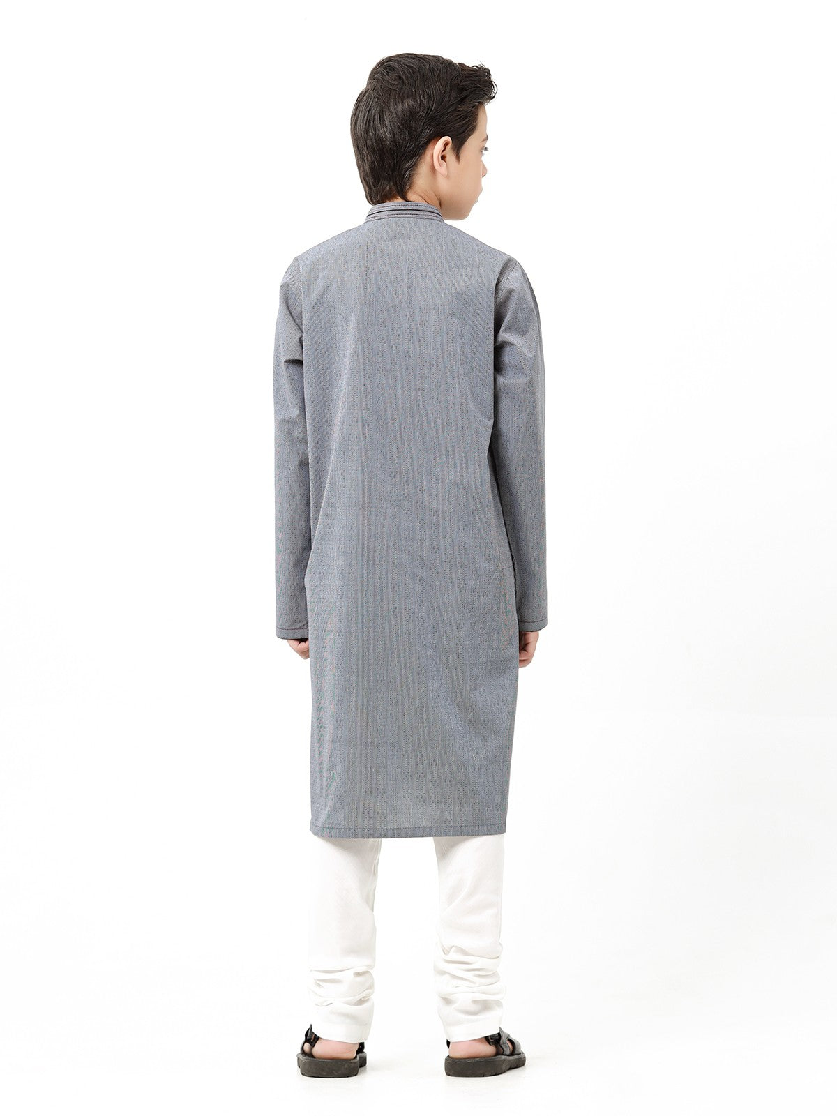 Boy's Grey Kurta