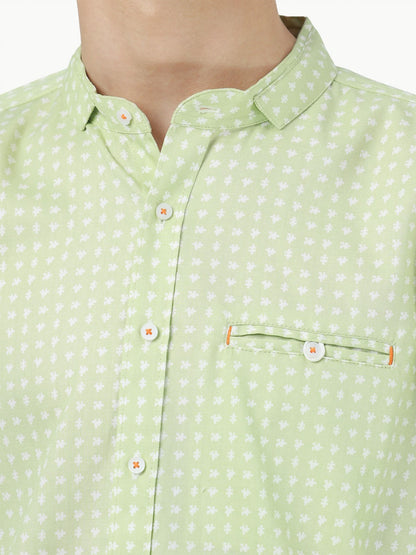 Boy's Light Green Shirt