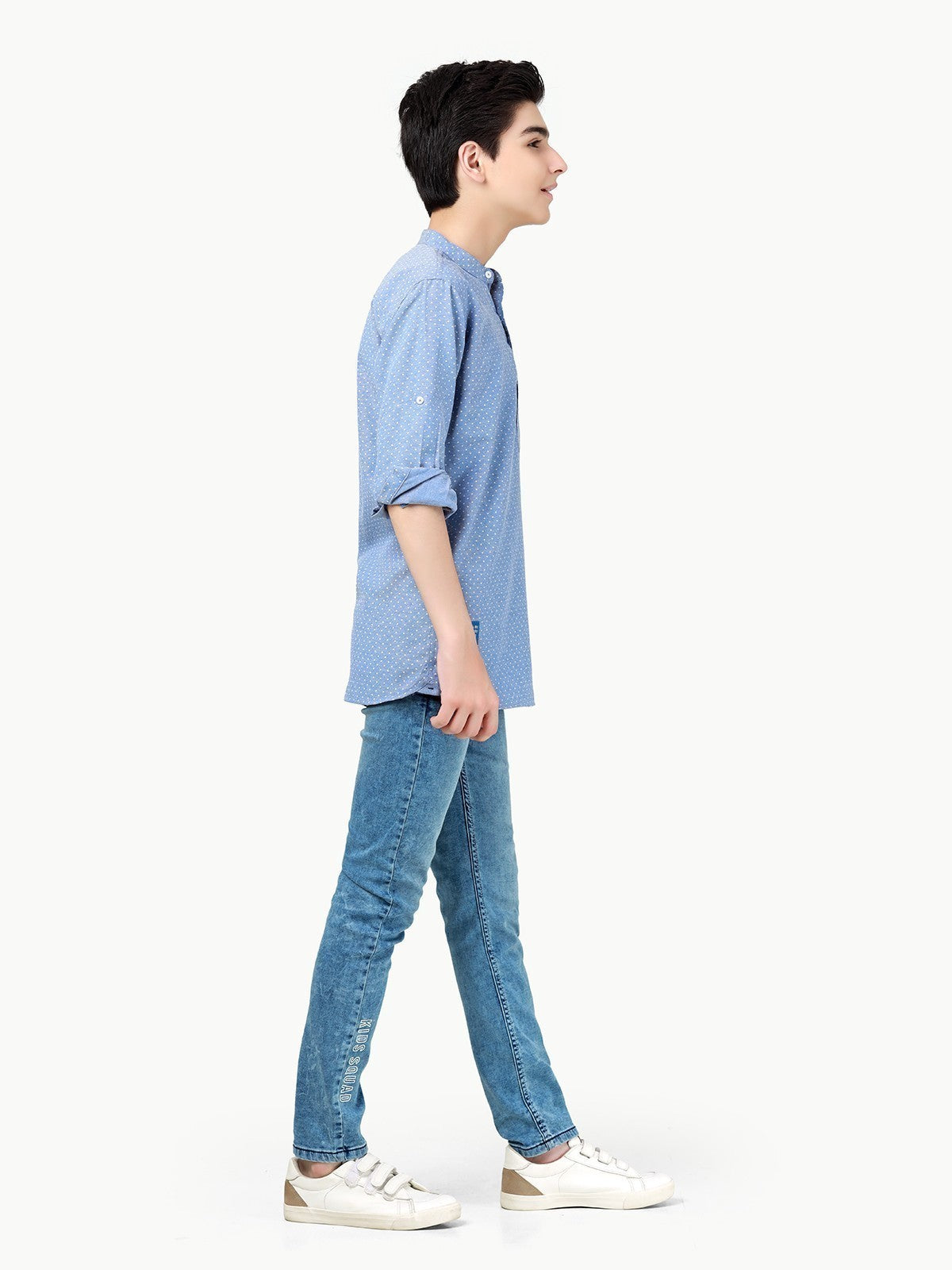 Boy's Mid Blue Shirt