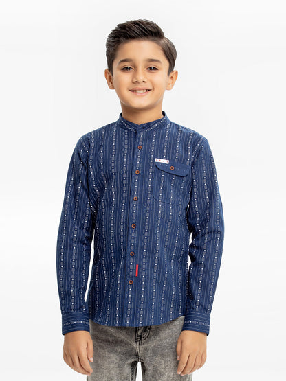 Boy's Blue Shirt