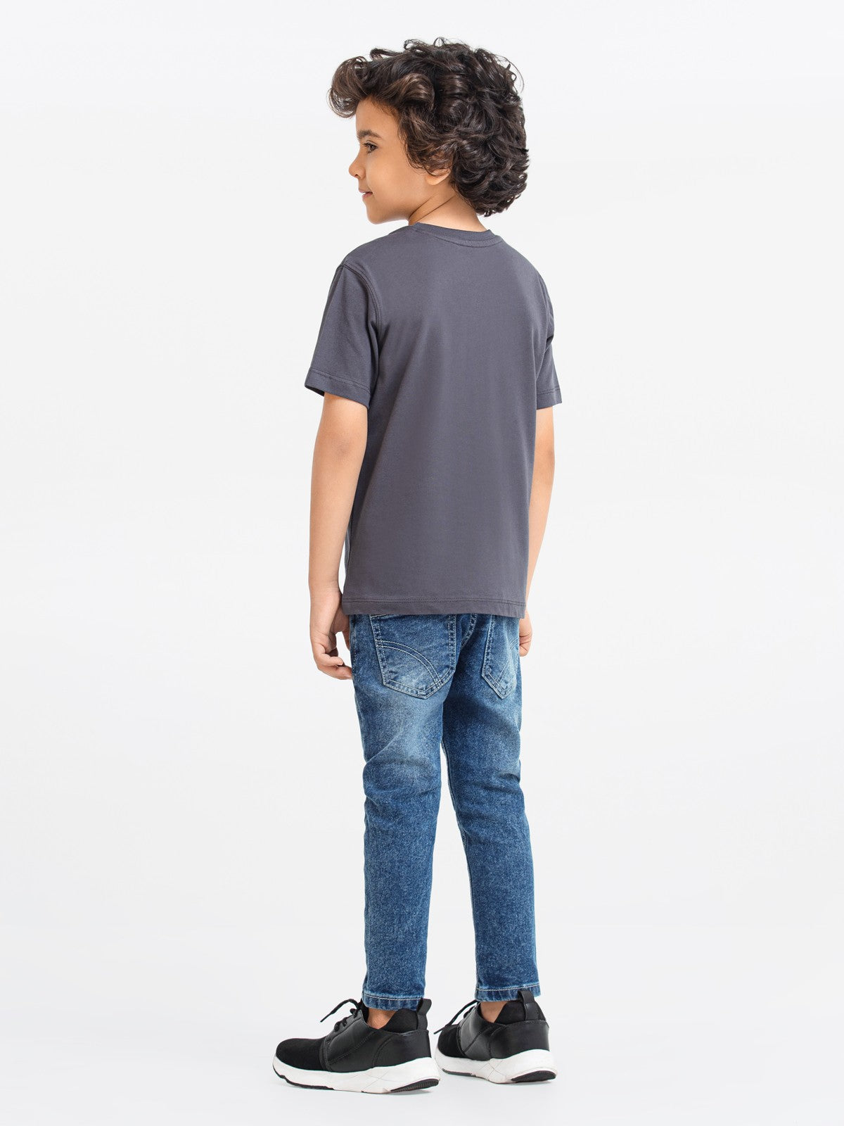 Boy's Charcoal T-Shirt