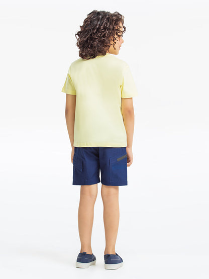 Boy's Light Yellow T-Shirt