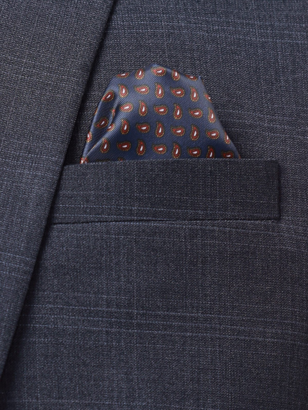 Men's Deep Blue Coat Pant