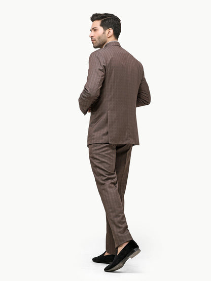 Men's Brown Coat Pant