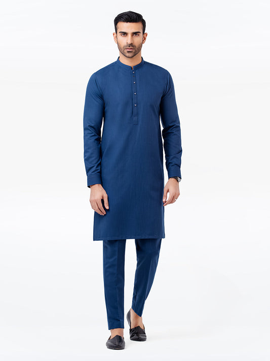 Men's Blue Kurta Pajama