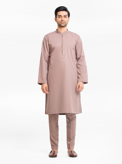 Men's Light Coffee Kurta Pajama