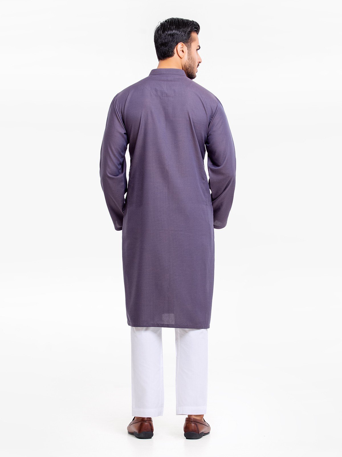 Men's Purple Kurta