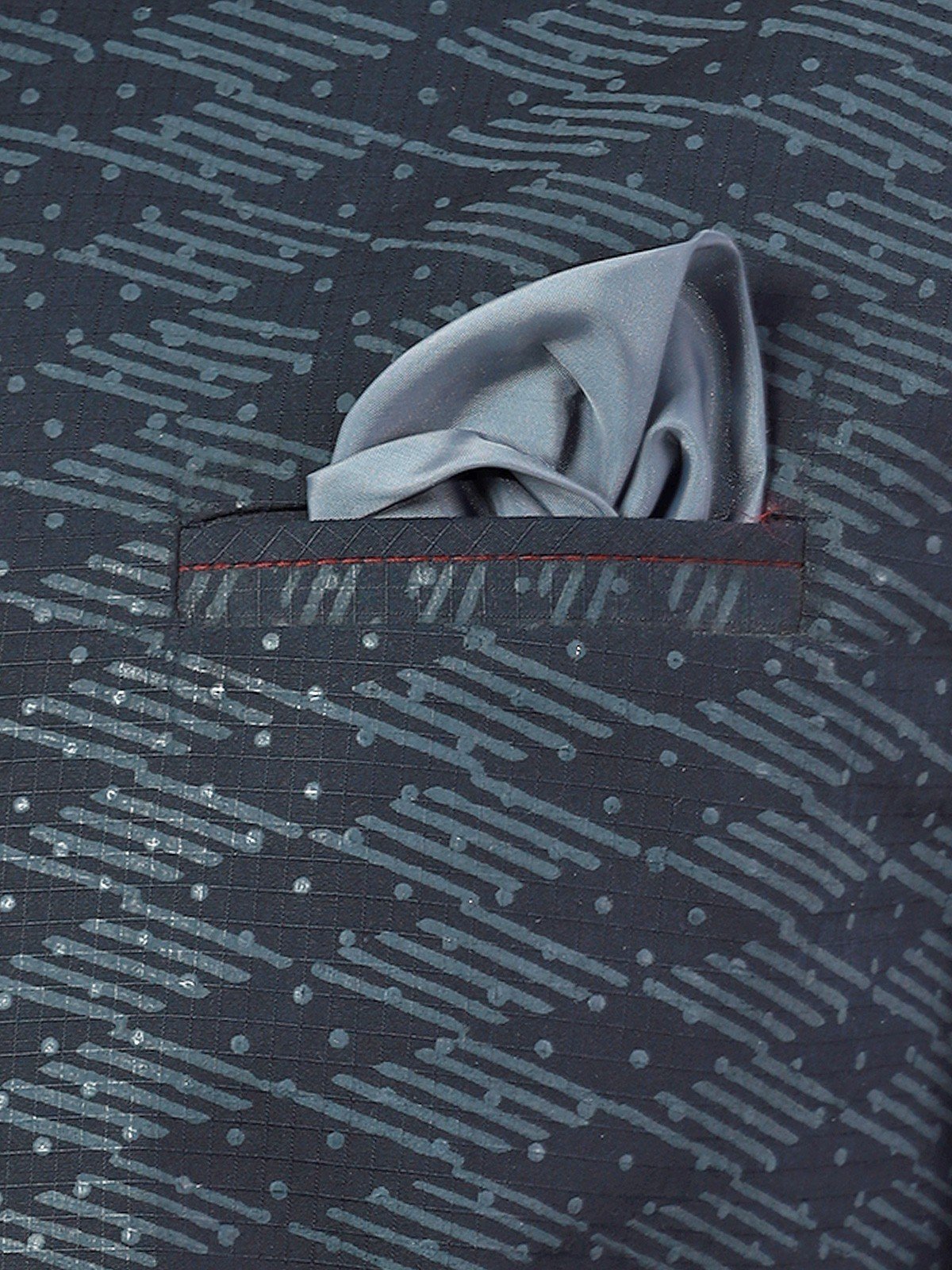 Men's Grey & Black Waist Coat