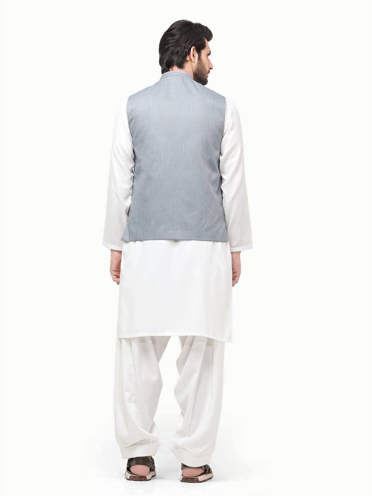 Men's Grey Waist Coat