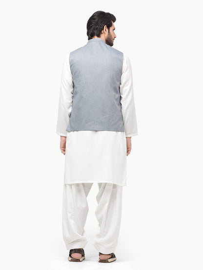 Men's Grey Waist Coat