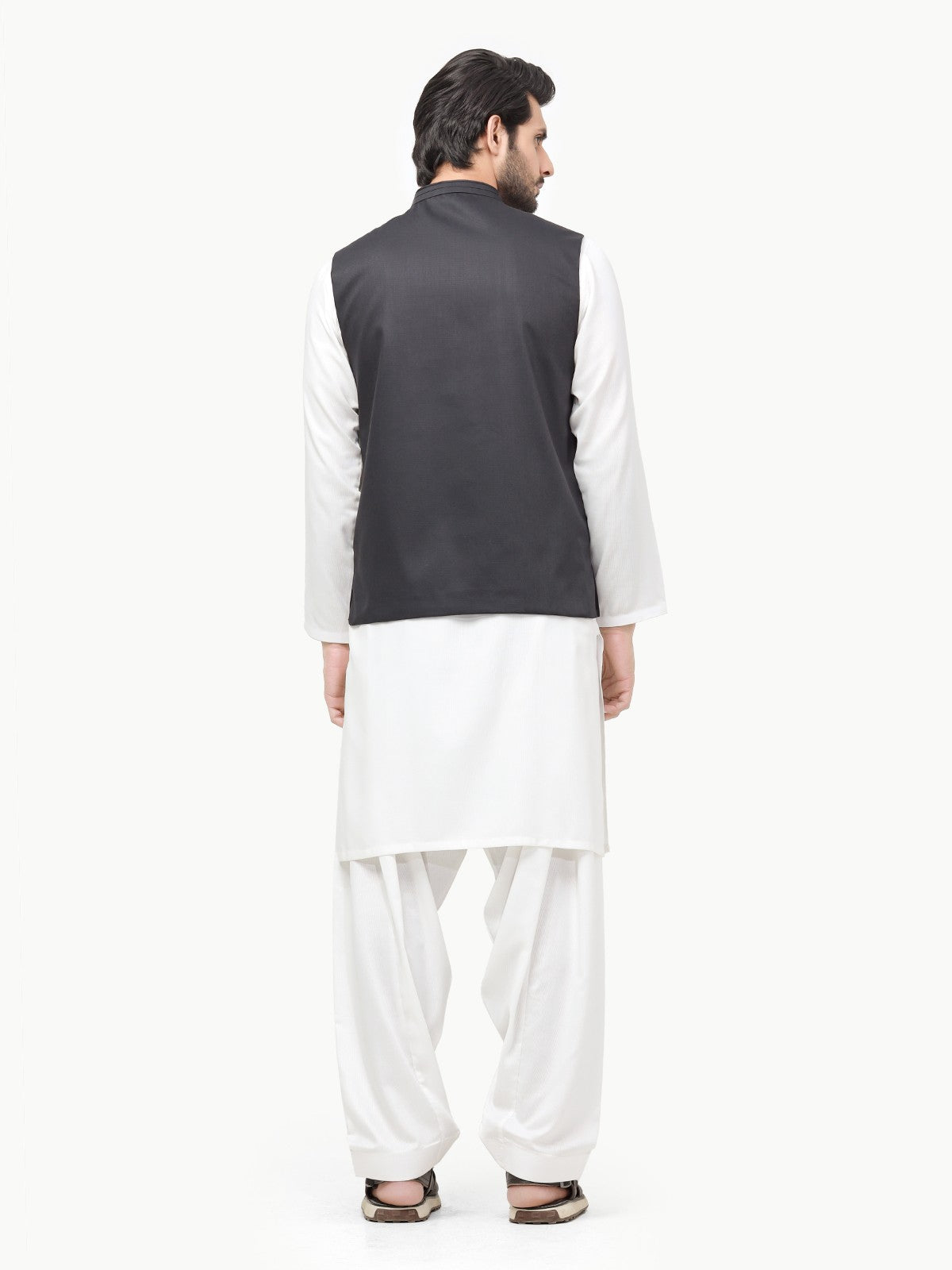 Men's Charcoal Waist Coat