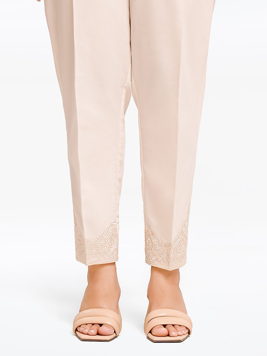 Women's Cream Trouser