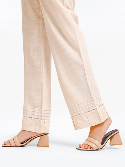 Women's Cream Trouser