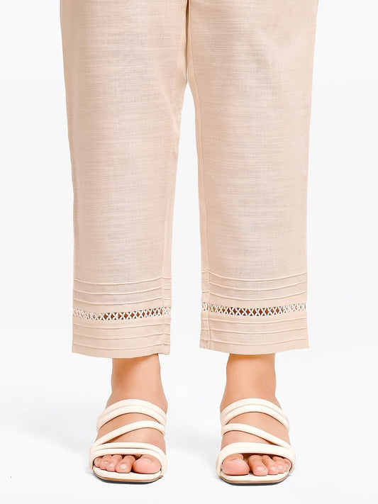 Women's Cream Trouser