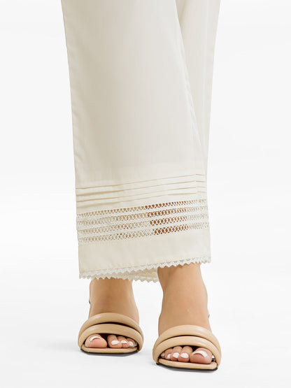 Women's Cream Trouser