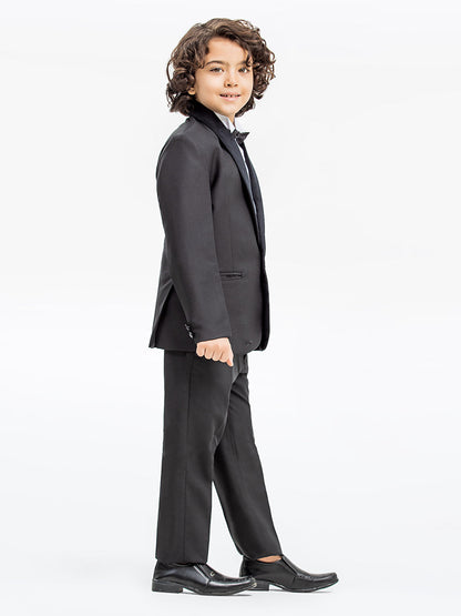 Boy's Black Coat Pant