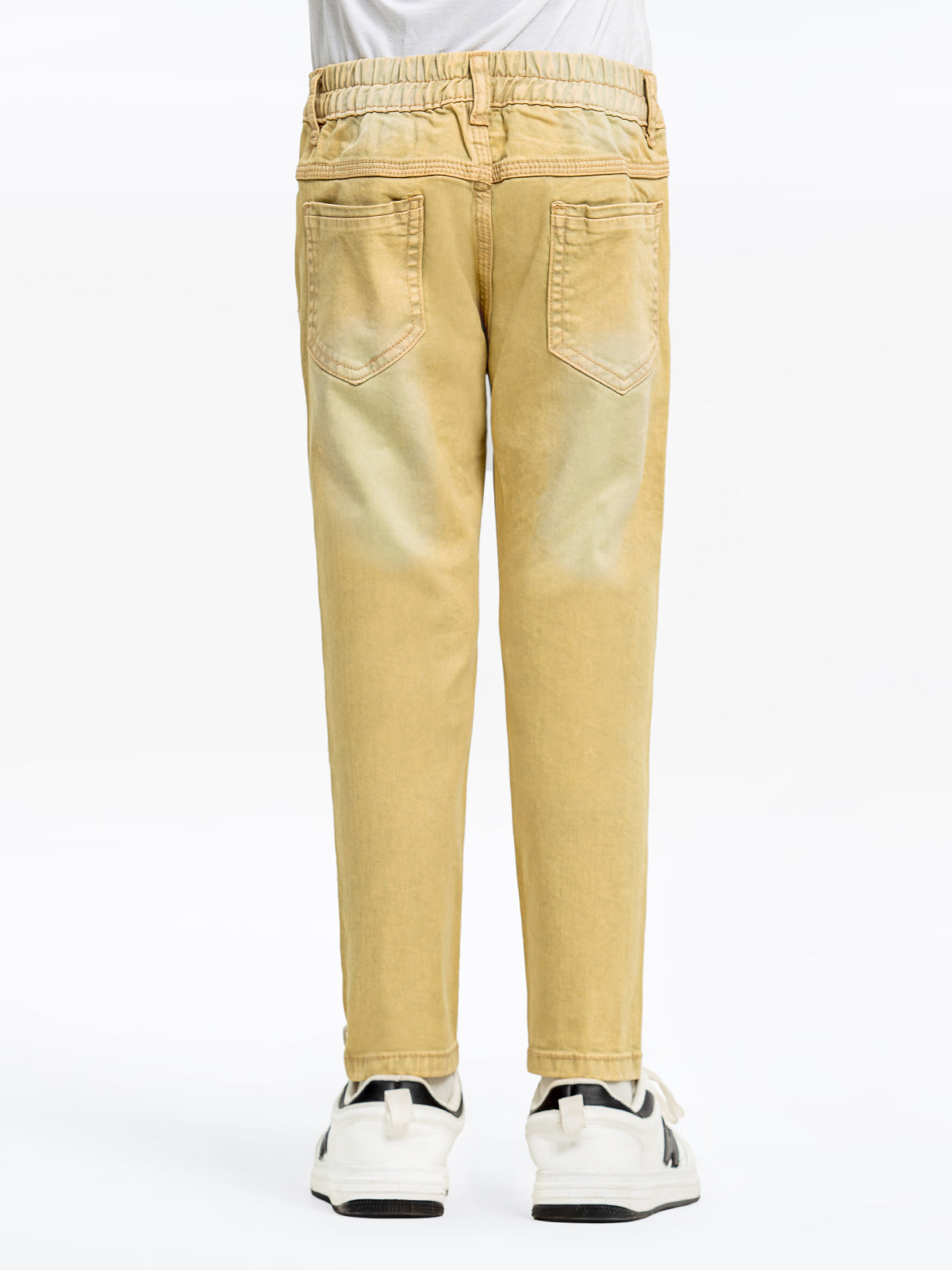 Boy's Khaki Denim Pant