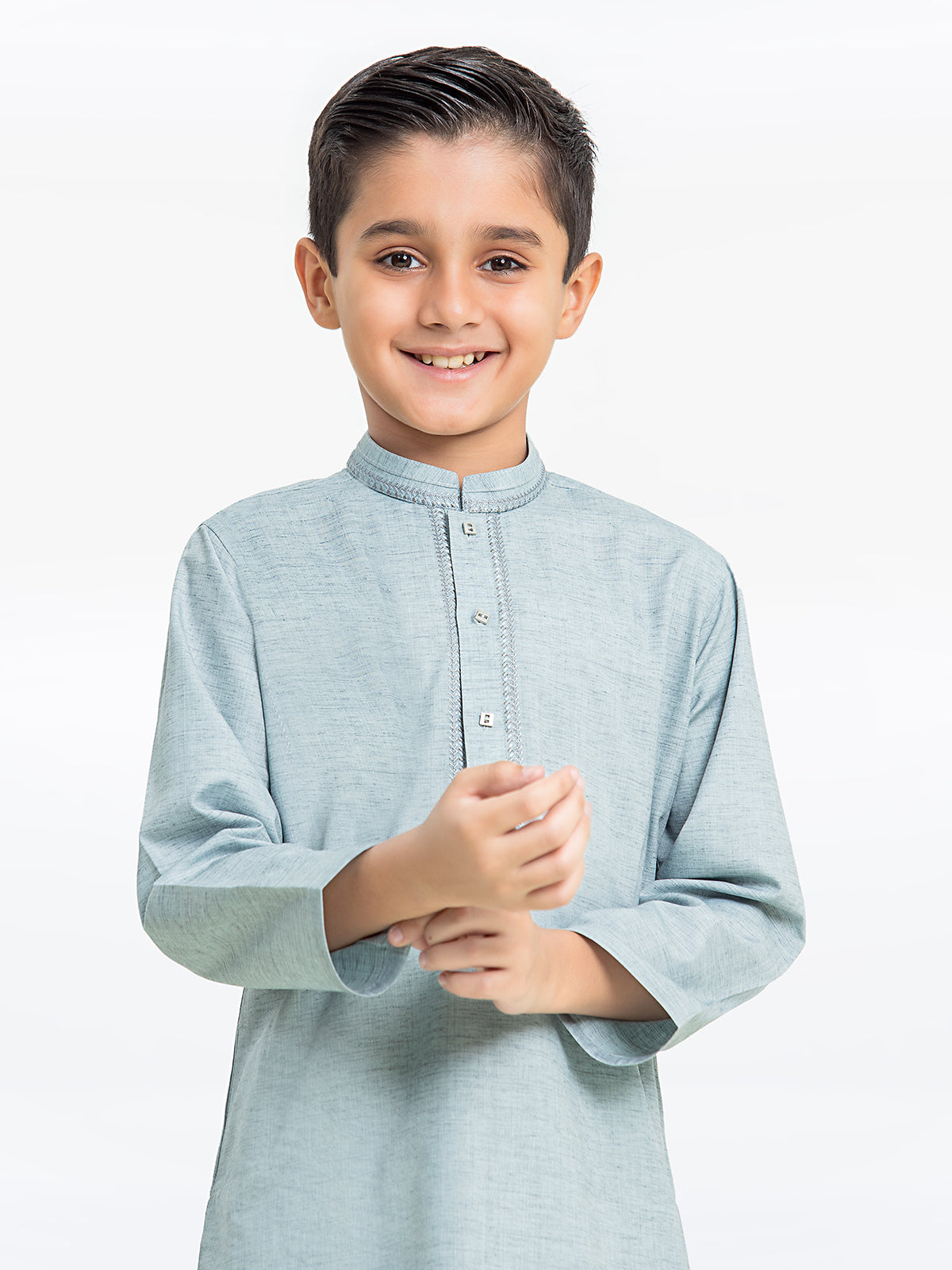 Boy's Blue Kurta Pajama