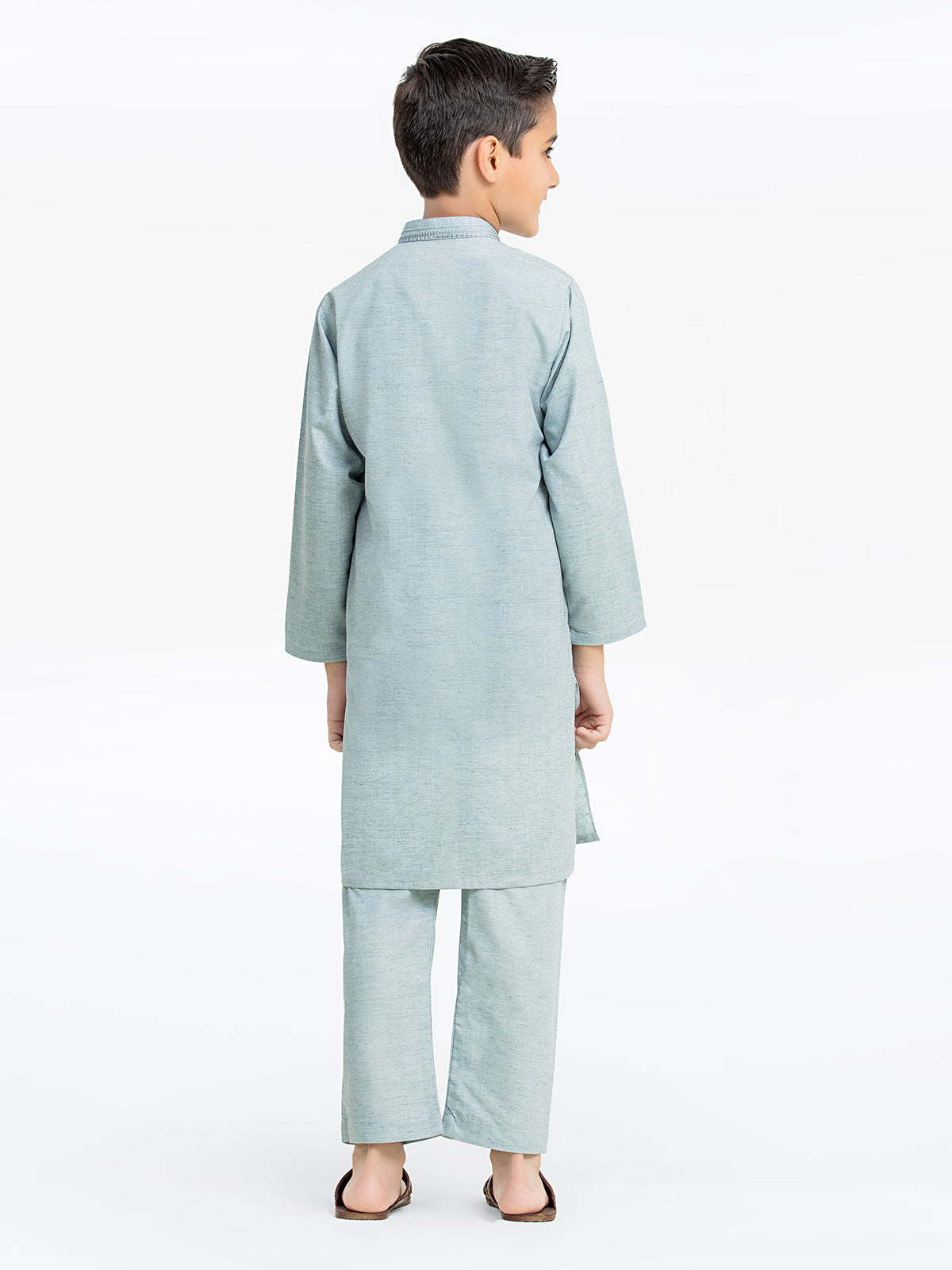 Boy's Blue Kurta Pajama