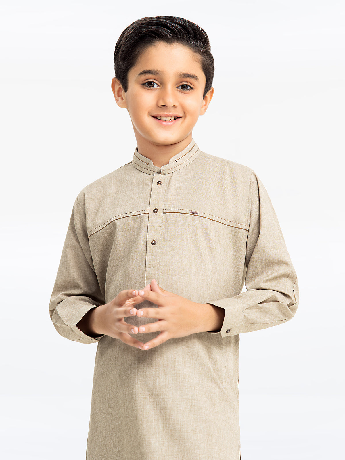 Boy's Light Sage Kurta Shalwar