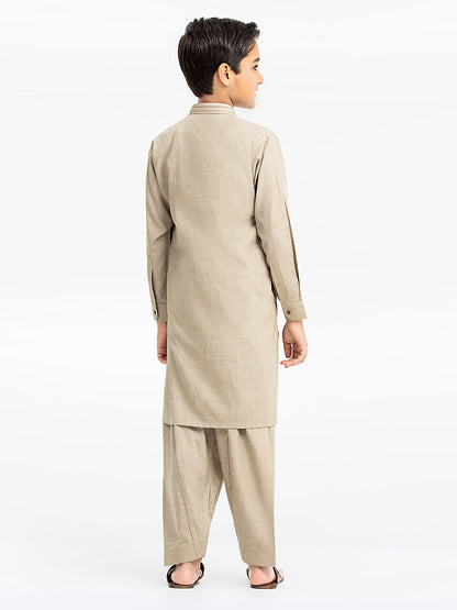 Boy's Light Sage Kurta Shalwar