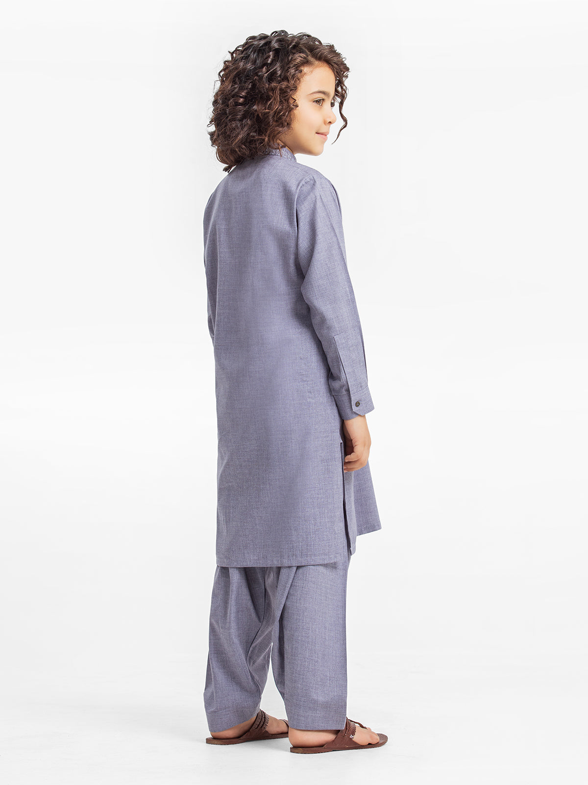 Boy's Light Purple Kurta Shalwar