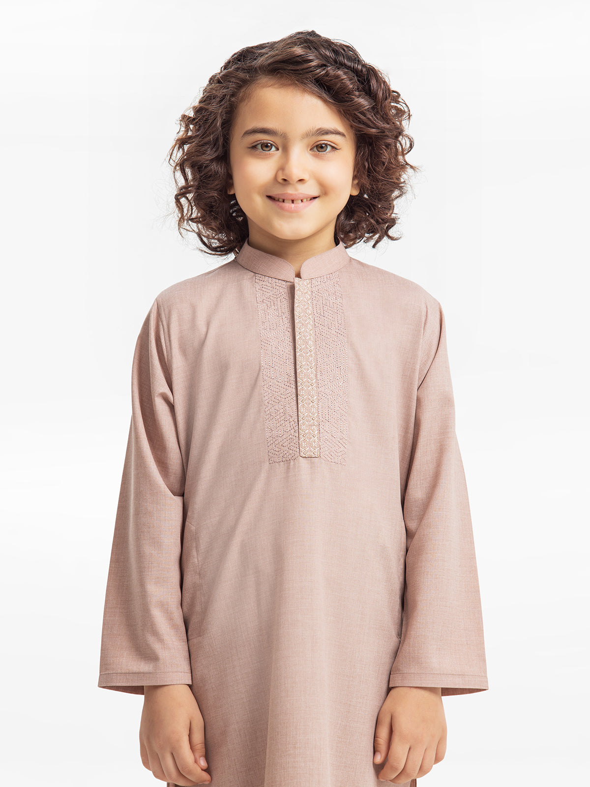 Boy's Tea Pink Kurta Shalwar