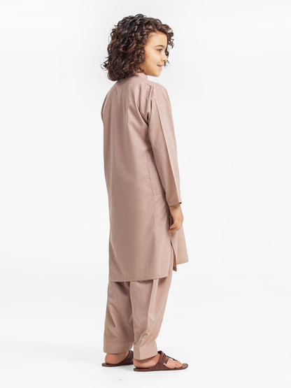 Boy's Tea Pink Kurta Shalwar