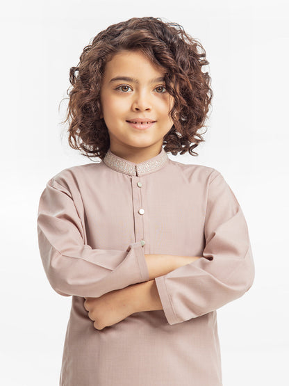 Boy's Tea Rose Kurta Shalwar