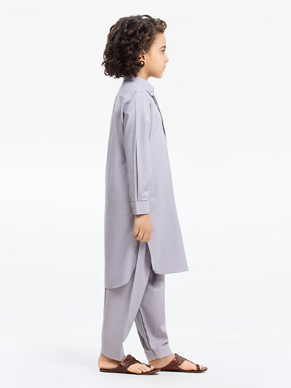 Boy's Light Purple Kurta Shalwar