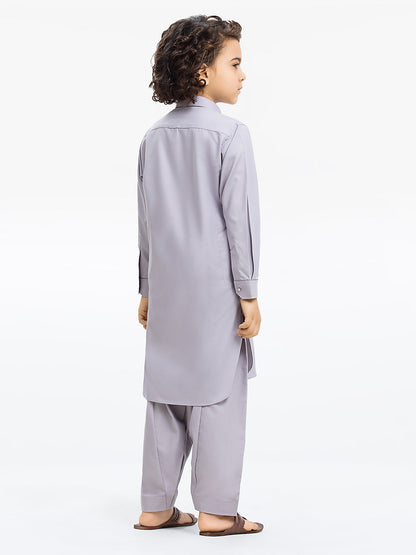 Boy's Light Purple Kurta Shalwar