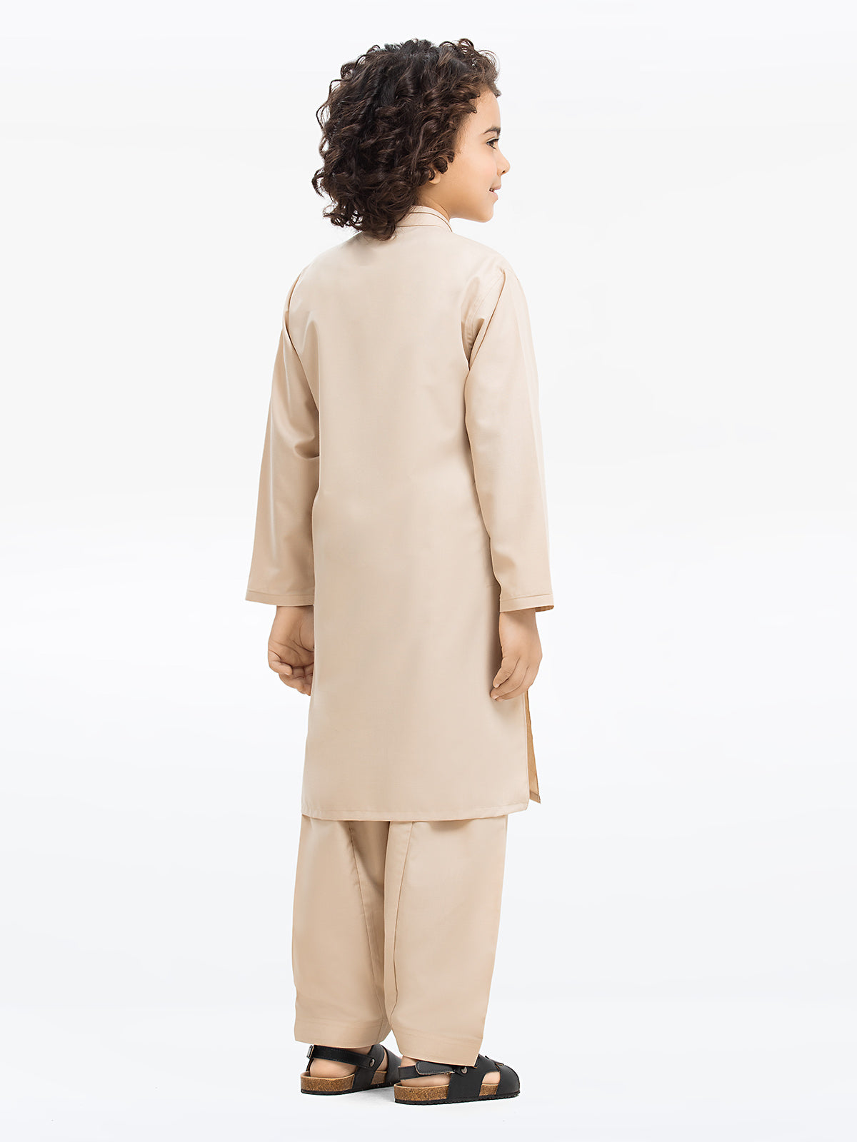 Boy's Fawn Kurta Shalwar