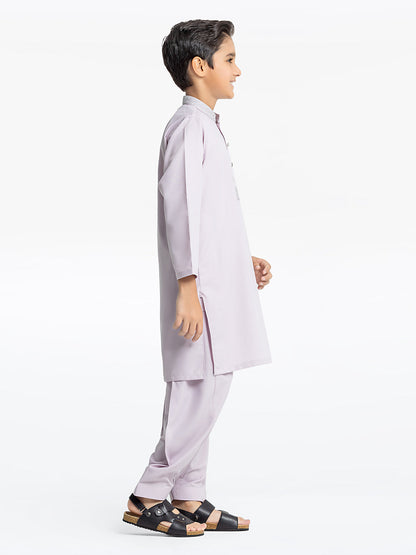 Boy's Light Purple Kurta Shalwar