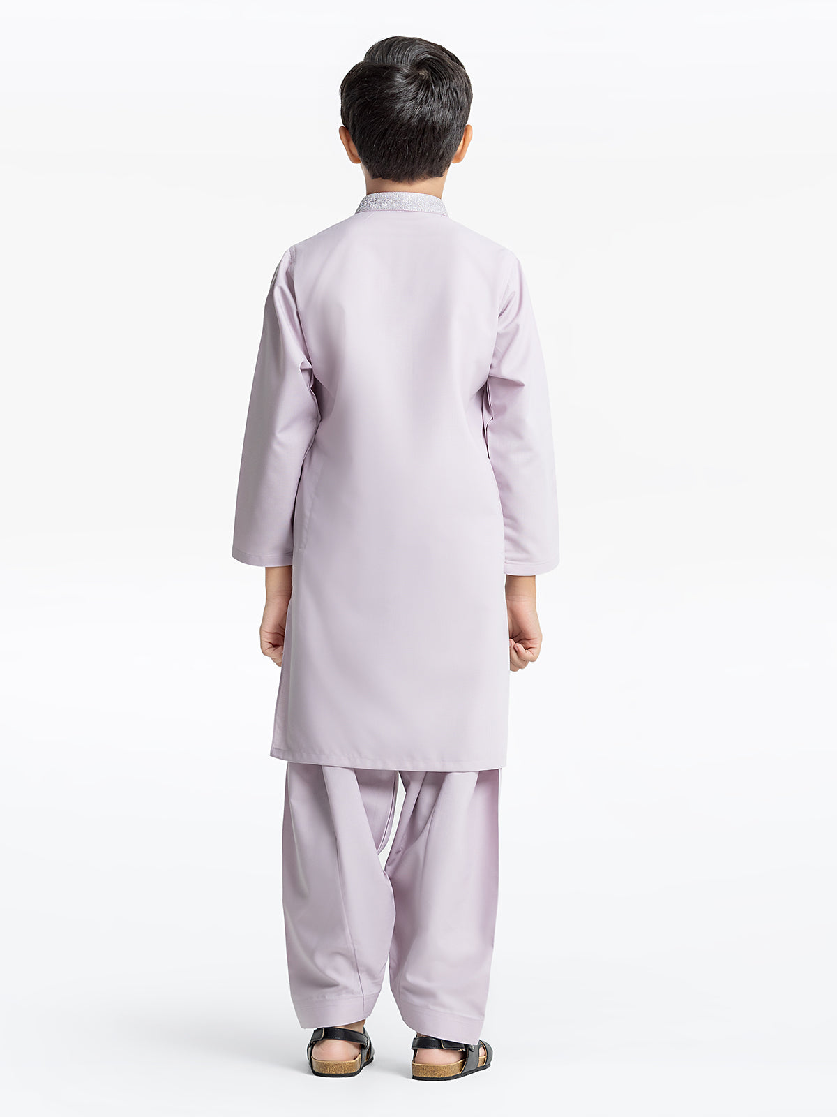 Boy's Light Purple Kurta Shalwar