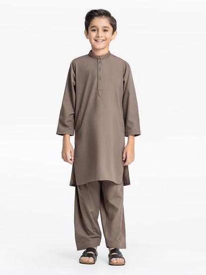 Boy's Coffee Kurta Shalwar