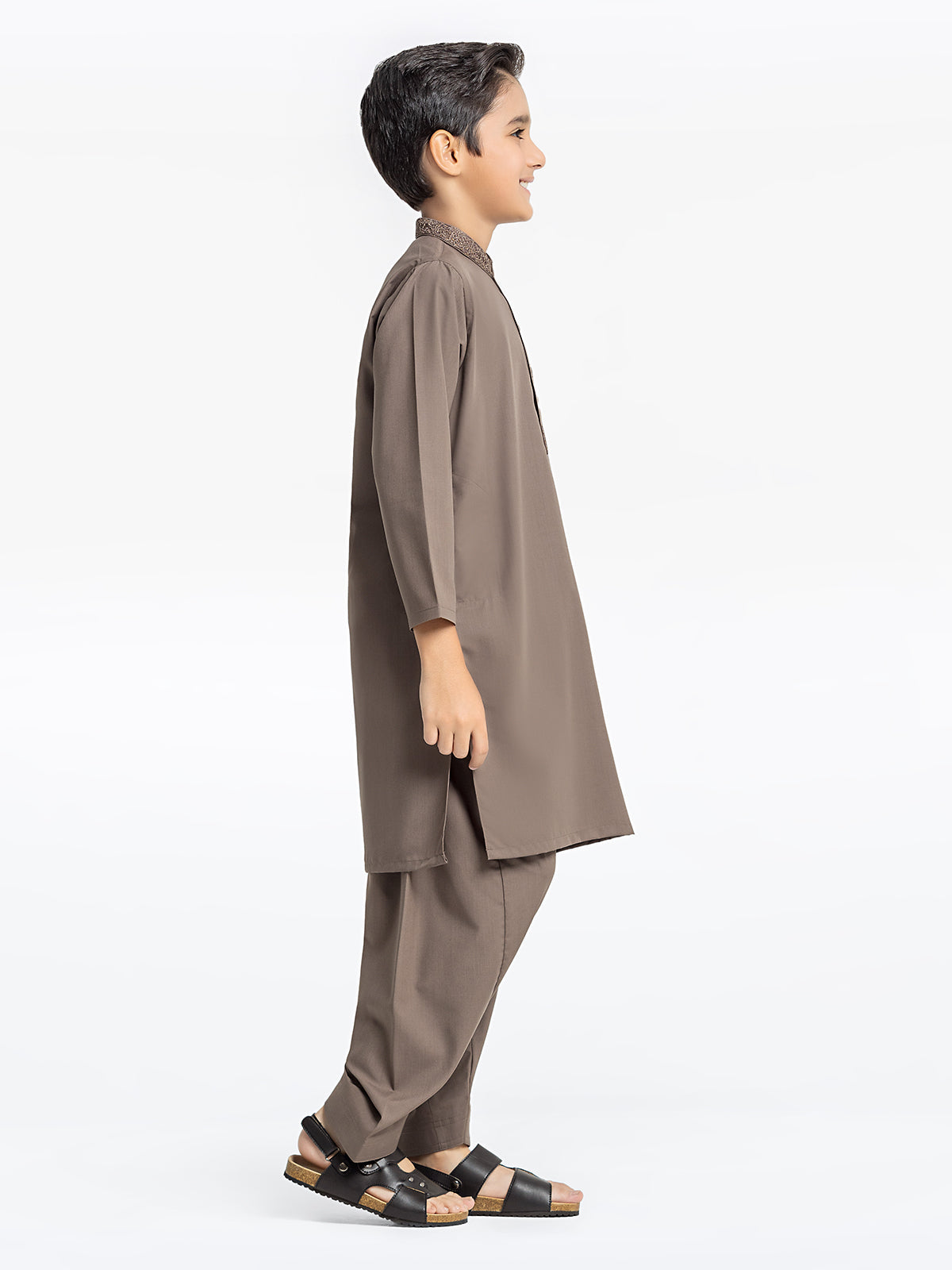 Boy's Coffee Kurta Shalwar