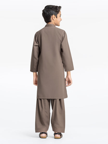 Boy's Coffee Kurta Shalwar