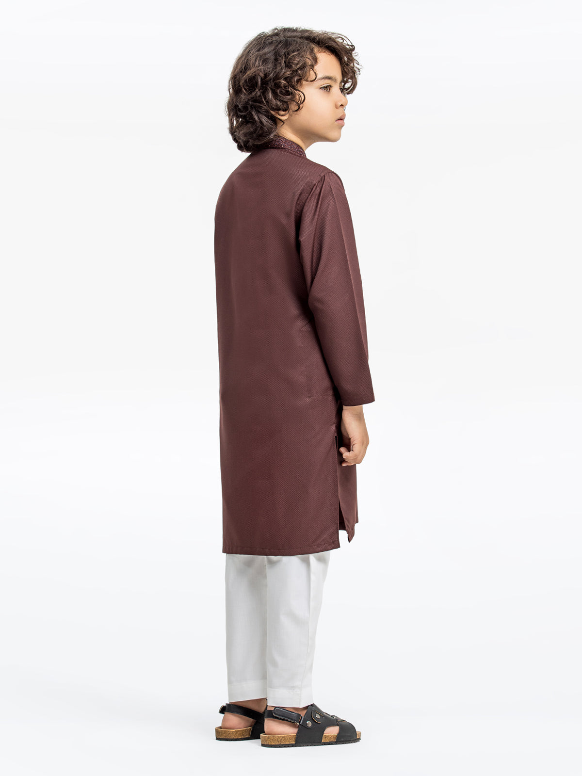 Boy's Brown Kurta